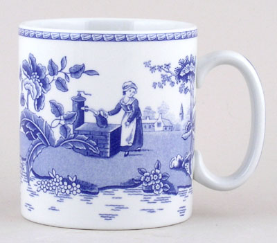 Mug Girl at Well